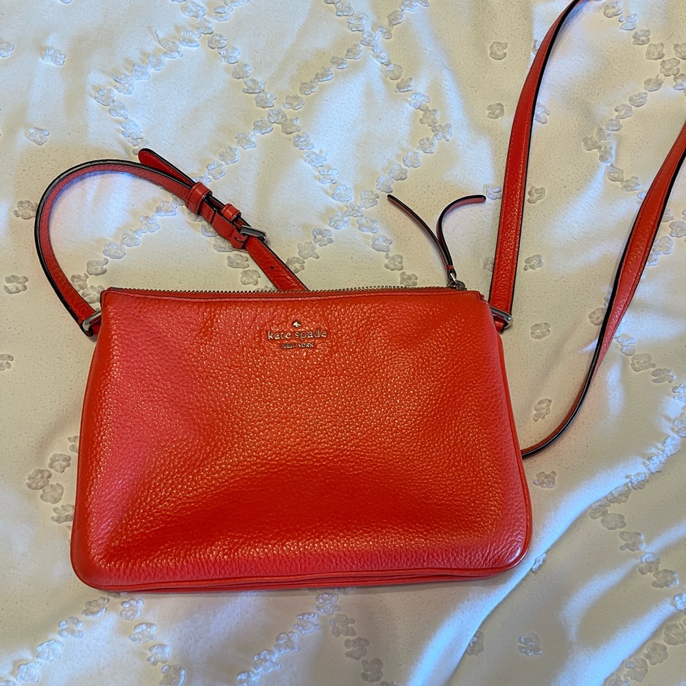 Kate Spade Vibrant Red Crossbody Bag